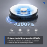 Robot Aspirador TP-Link Tapo RV30C 4200 Pa 3200 mAh Mopa - Imagen 2