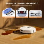Robot Aspirador y Friegasuelos Roborock Q10 S5+ 10000 Pa Blanco - Imagen 2